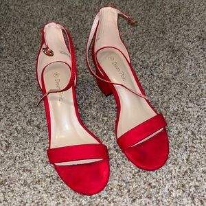 Red heels